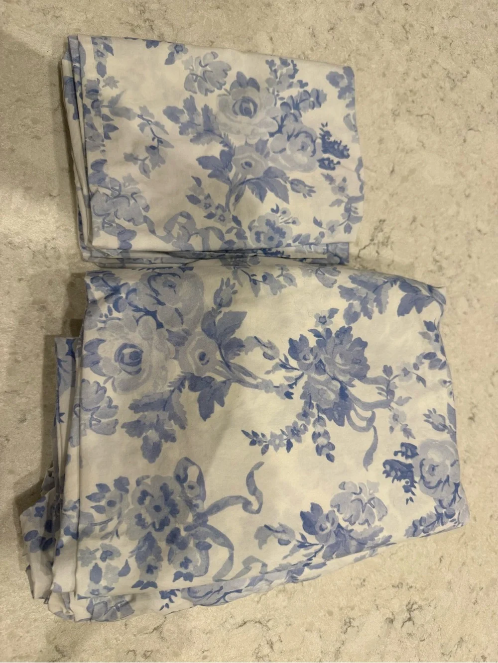 PotteryBarn Teen LoveShackFancy LoveShackFancy Garden Damask Organic Sheet Set